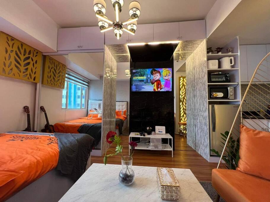 Cozy Studio Unit At Sun Residences Quezón by Eksteriør bilde